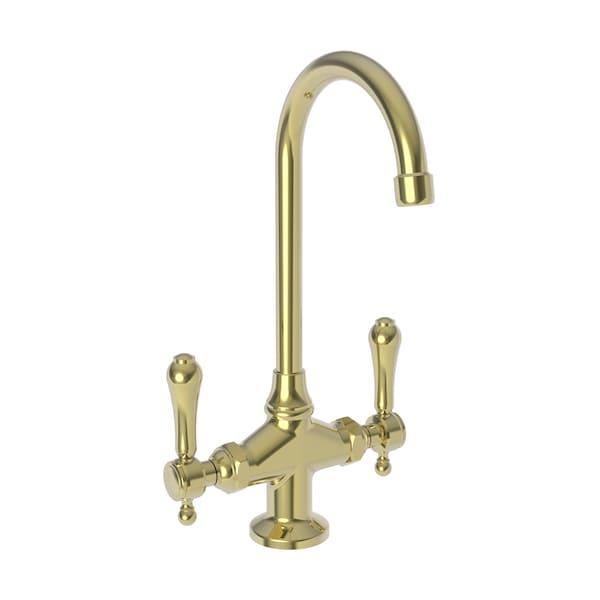 Newport Brass Prep/Bar Faucet in Polished Brass Uncoated (Living) 1038-03N - main